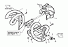 Snapper 10305E - 30" Snowthrower, 10 HP, Two-Stage Large Frame, Series 5 Ersatzteile Augers, Impeller