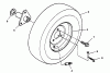 Snapper 10305E - 30" Snowthrower, 10 HP, Two-Stage Large Frame, Series 5 Ersatzteile Wheels, Hub