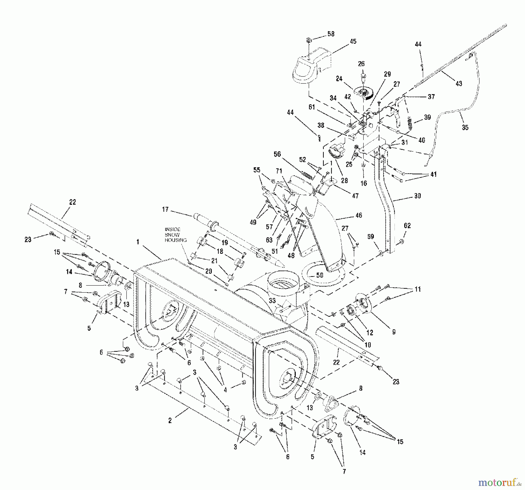 Snapper Schneefräsen 105308E (1694995) - Snapper 30