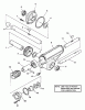 Snapper 9266 - 26" Snowthrower, 9 HP, Two Stage, Large Frame, Series 6 Ersatzteile Gearbox, Shafts
