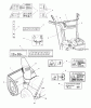 Snapper 13388E (1695097) - 38" Snowthrower, 13 HP, Two-Stage Large Frame, Series 8 Ersatzteile Decals Group