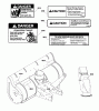 Snapper 1696423-00 - Snowthrower, Single Stage, 42" Ersatzteile Decals Group (991172)