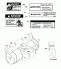 Snapper 1696425-00 - Snowthrower, Single Stage, 42" Ersatzteile Decals Group (991300)
