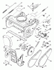 Snapper 3203 - 20" Snowthrower, 3 HP, Single Stage, Series 3 Ersatzteile Collector Housing, Belts, Pulleys, Auger