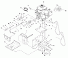 Snapper 924I (1695313) - 24" Snowthrower, 9.0 HP, Intermediate Frame, Series 2008 Ersatzteile Engine & Frame Group