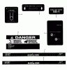 Snapper BH3200 - 20" Snowthrower, Single Stage, Series 0 Ersatzteile Decals