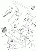 Snapper C3203 (82467) - Snowthrower, Single Stage, Series 3 Ersatzteile Control Panel, Lower Handle