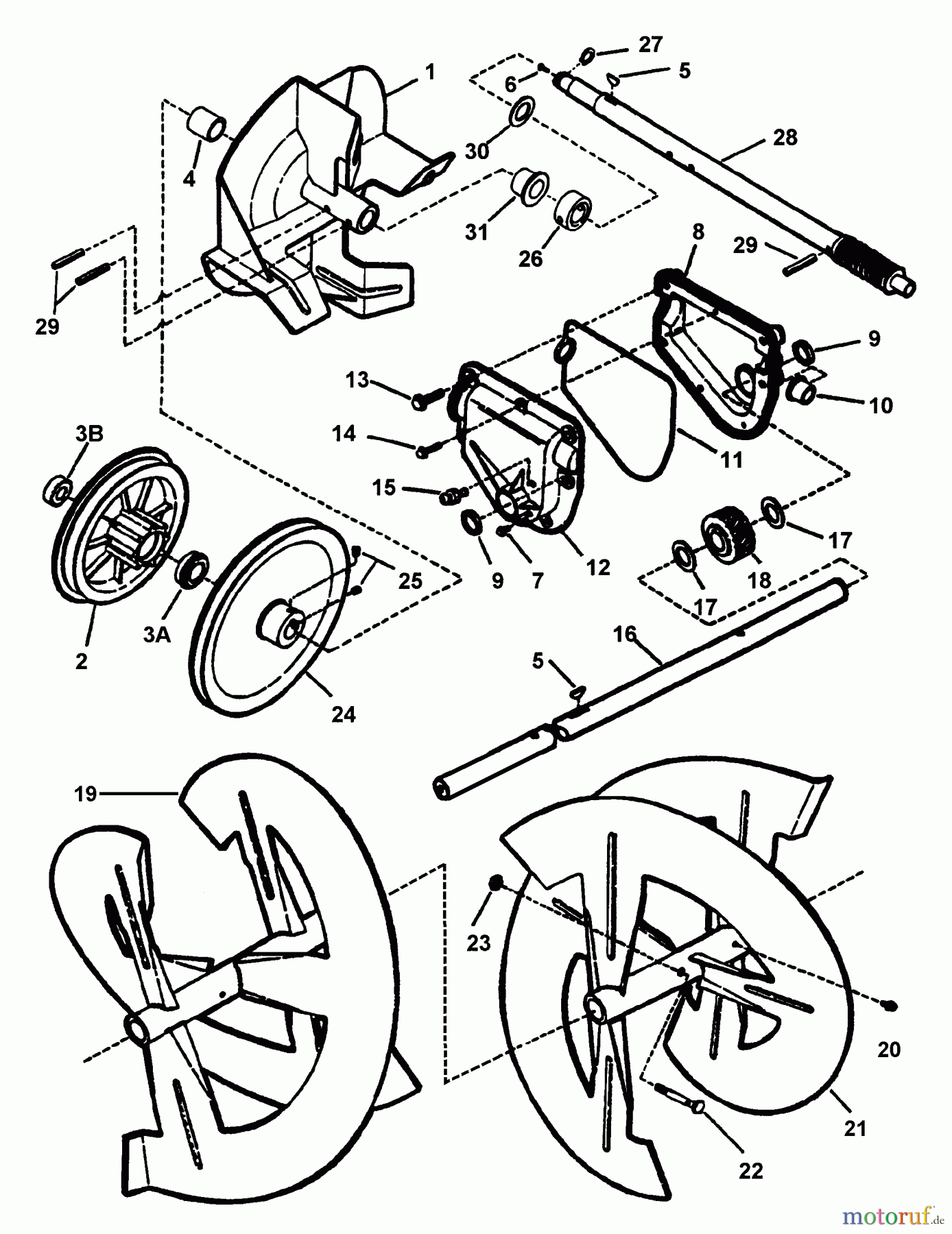 Snapper Schneefräsen I6223 - Snapper 22