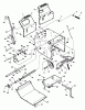 Snapper I6223 - 22" Snowthrower, 6 HP, Two Stage, Intermediate Frame, Series 3 Ersatzteile Frame, Traction Drive