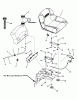 Snapper 301323BVE (84877) - 30" Rear-Engine Rider, 13 HP, Series 23 Ersatzteile Fuel Tank & Seat