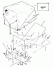 Snapper 30083S - 30" Rear-Engine Rider, 8 HP, Series 3 Ersatzteile Bag-N-Wagon Accessory (Frame & Canopy)