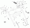 Snapper I4222 - 22" Snowthrower, 4 HP, Two Stage, Intermediate Frame, Series 2 Ersatzteile Handles, Controls