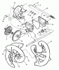 Snapper I7244 - 24" Snowthrower, 7 HP, Two Stage, Intermediate Frame, Series 4 Ersatzteile Augers, Impellar, Gear Case, Shaft
