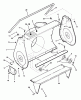 Snapper I7244 - 24" Snowthrower, 7 HP, Two Stage, Intermediate Frame, Series 4 Ersatzteile Collector Housing (3 Piece Bolted)