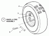 Snapper I7244 - 24" Snowthrower, 7 HP, Two Stage, Intermediate Frame, Series 4 Ersatzteile Wheels