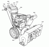 Snapper L1428E (1695681) - 28" Snowthrower, 13.5 HP, Two Stage, Large Frame Ersatzteile Decals Group