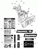 Snapper L1528E (1695848) - 28" Snowthrower, 14.5 HP, Two Stage, Large Frame Ersatzteile Decals Group