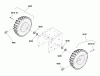Snapper L1226EX (1696010) - 26" Snowthrower, 11.5 HP, Large Frame Ersatzteile Wheels & Tires Group