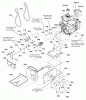 Snapper L1226EX (1696010) - 26" Snowthrower, 11.5 HP, Large Frame Ersatzteile Engine & Frame Group