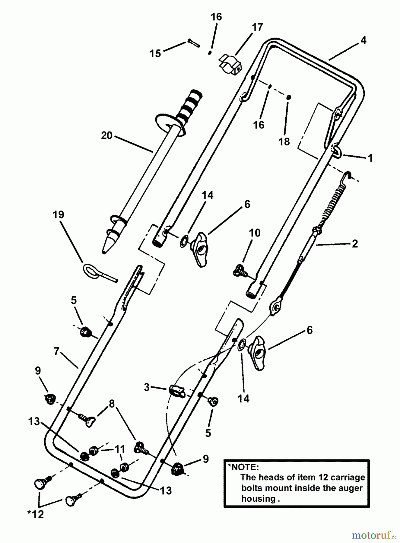 Snapper Schneefräsen LE3191E (7085662) - Snapper 19