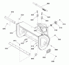 Snapper M1227EX (1695964) - 27" Snowthrower, 11.5 HP, Two Stage Intermediate Ersatzteile Auger Housing Group