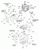 Snapper M1227E (1696001) - 27" Snowthrower, 11.5 HP, Two Stage Intermediate Ersatzteile Engine & Frame Group