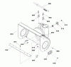 Snapper M1227E (1696173-01) - 27" Snowthrower, 11.5TP, Intermediate Ersatzteile Auger Housing Group