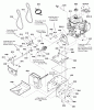 Snapper M1529E (1695909) - 29" Snowthrower, 14.5 HP, Two Stage, Intermediate Frame Ersatzteile Engine & Frame Group