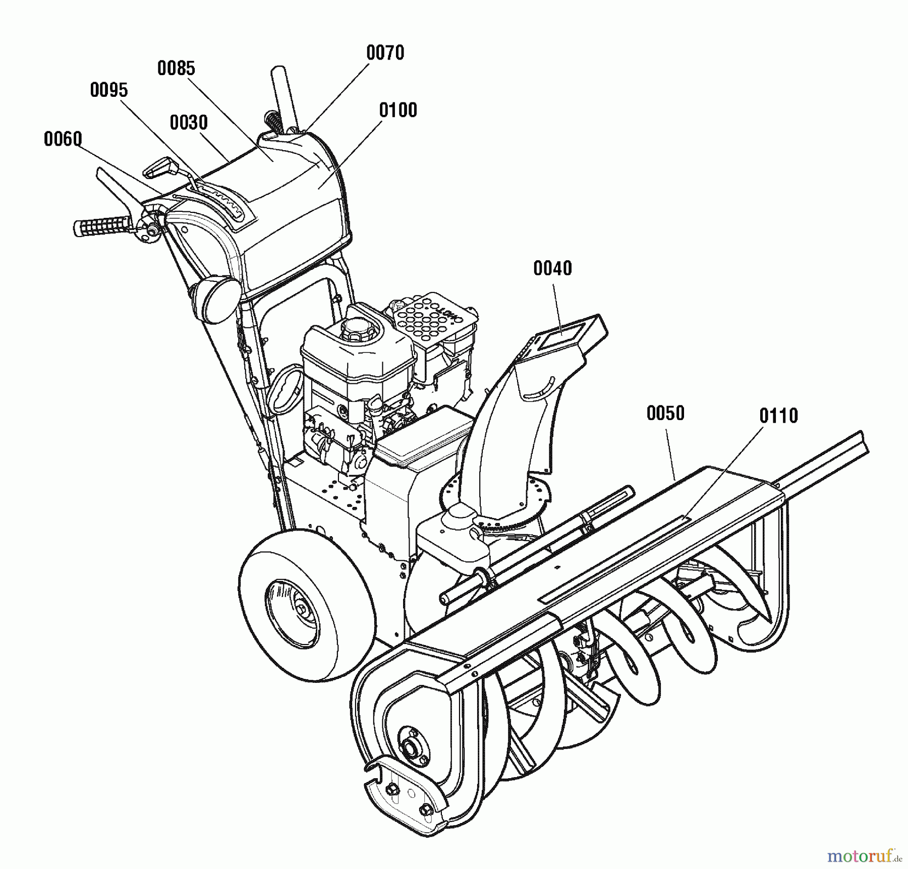 Snapper Schneefräsen M924E (1695678) - Snapper 24