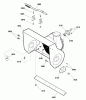 Snapper M924E (1696172-01) - 24" Snowthrower, 9TP, Intermediate Stage Ersatzteile Auger Housing Group