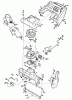 Snapper SE5203 - 20" Snowthrower, 5 HP, Single Stage Ersatzteile Auger Housing & Chute Group