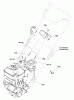 Snapper SN822EX (1695884) - 22" Snowthrower, 8 HP, Single Stage (2010) (Export) Ersatzteile Engine Group