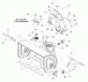 Snapper XL1738E (1695358) - 38" Snowthrower, 16.5 HP, Two Stage, Large Frame, Series 2008 Ersatzteile Auger Housing & Chute Group