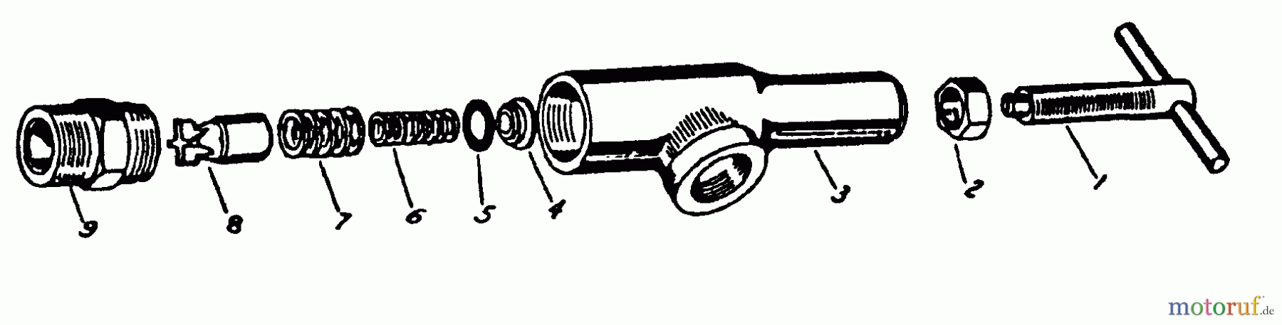 Snapper Sprühgeräte SPS322T - Snapper 3.5 HP Sprayer Pressure Relief Valve