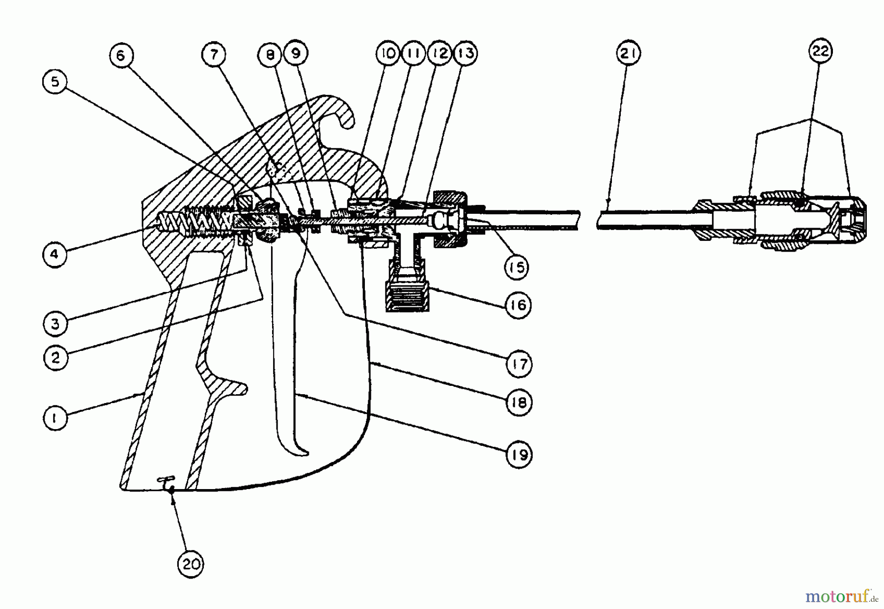 Snapper Sprühgeräte SPS322T - Snapper 3.5 HP Sprayer Wand