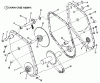 Snapper 500T (80449) - Front Tine Tiller, 5 HP, Series 0 Ersatzteile Chain Case