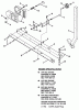 Snapper 500T (80449) - Front Tine Tiller, 5 HP, Series 0 Ersatzteile Frame Skid Arm