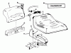 Snapper 30083S - 30" Rear-Engine Rider, 8 HP, Series 3 Ersatzteile Inboard Fuel Tank - Operators Seat