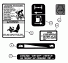Snapper EICFR5004B (84641) - 16.5" Intermediate Rear Tine Tiller (F&CR), 5 HP, Series 4 Ersatzteile DECALS (continued-4)