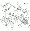 Snapper EICFR5004B (84641) - 16.5" Intermediate Rear Tine Tiller (F&CR), 5 HP, Series 4 Ersatzteile SHIFT & DRIVE COMPONENTS