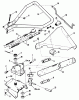 Snapper R5001 - Rear Tine Tiller, 5 HP, Series 1 Ersatzteile 5HP Handles & Controls