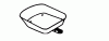 Snapper R5001 - Rear Tine Tiller, 5 HP, Series 1 Ersatzteile 7060559 Hauling Tray Kit