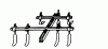 Snapper R5001 - Rear Tine Tiller, 5 HP, Series 1 Ersatzteile 7060561 Sweep Cultivation Kit