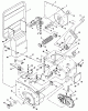 Snapper R5002R (85027) - Rear Tine Tiller, 5 HP Wisconsin Robin, Series 2 Ersatzteile Frame (5HP), Traction Drive