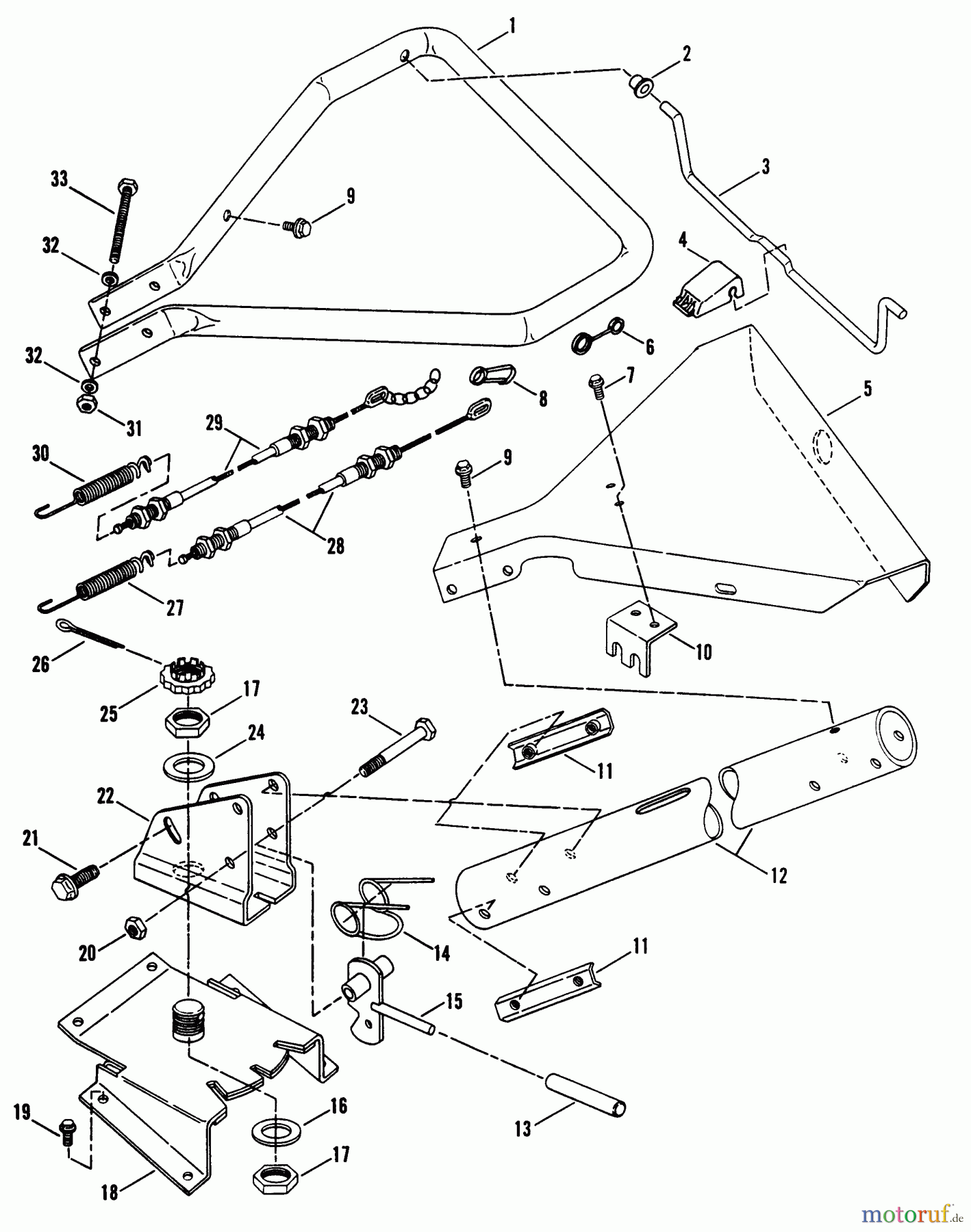 Snapper Motorhacken und Kultivierer RT5 (85220) - Snapper Rear Tine Tiller, 5 HP, Series 2 Handle & Controls