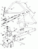Snapper R5002R (85027) - Rear Tine Tiller, 5 HP Wisconsin Robin, Series 2 Ersatzteile Handle & Controls