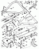 Snapper R8001S - Rear Tine Tiller, 8 HP, Series 1 Ersatzteile 8HP Handle & Controls