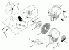 Snapper 210SS - 21.2cc Straight Shaft Trimmer, Series 0 Ersatzteile 210SS Recoil Starter Assmy And Air Cleaner Assmy