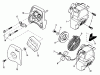 Snapper 2111SST - 21.2cc Straight Shaft Trimmer, Series 1 Ersatzteile Recoil Starter Assembly
