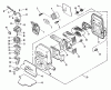 Snapper 2401SST - 24.1cc Straight Shaft Trimmer, Series 1 Ersatzteile Engine (Part 2)
